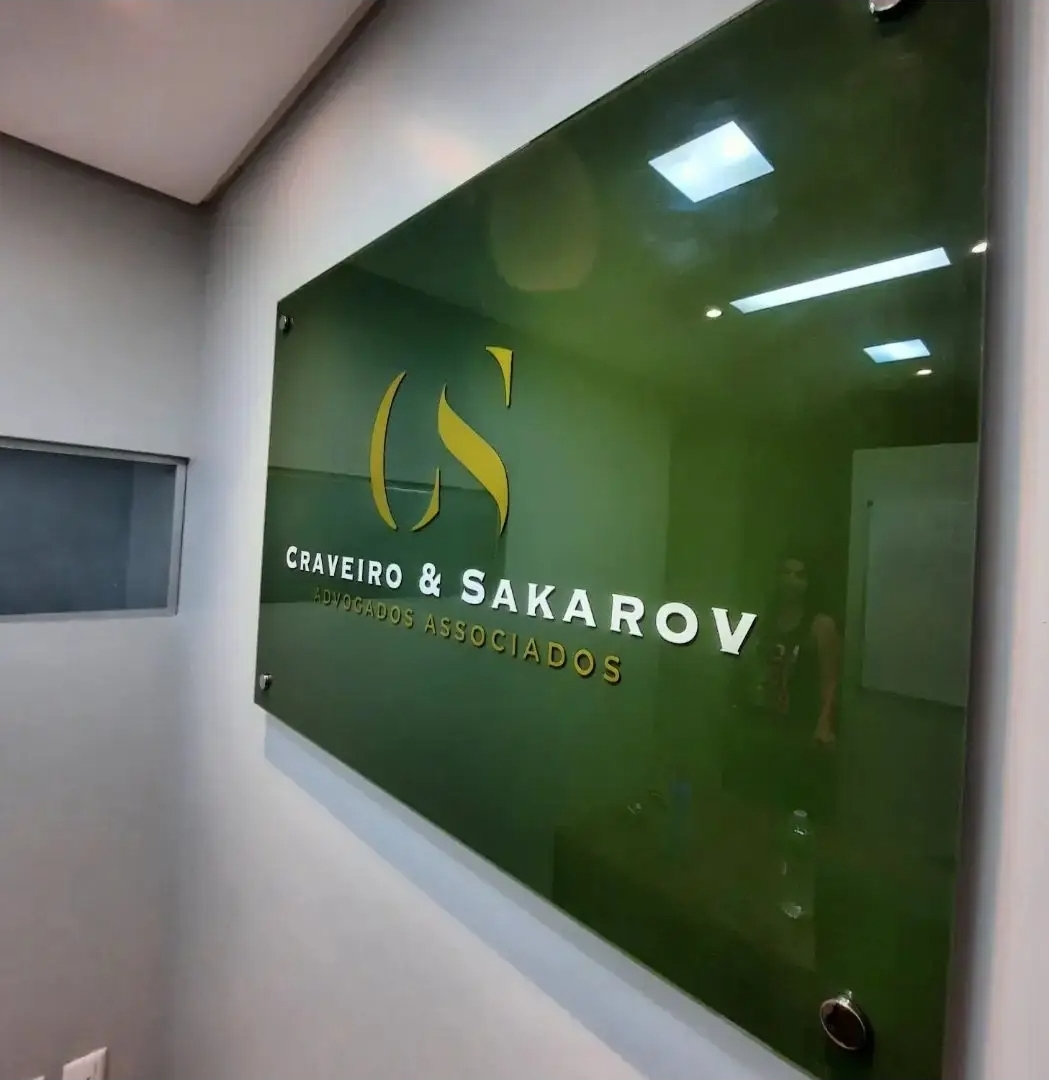 Foto do interior do escritório Craveiro e Sakarov
